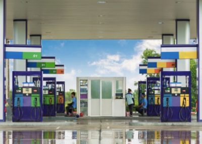 Gasoline station